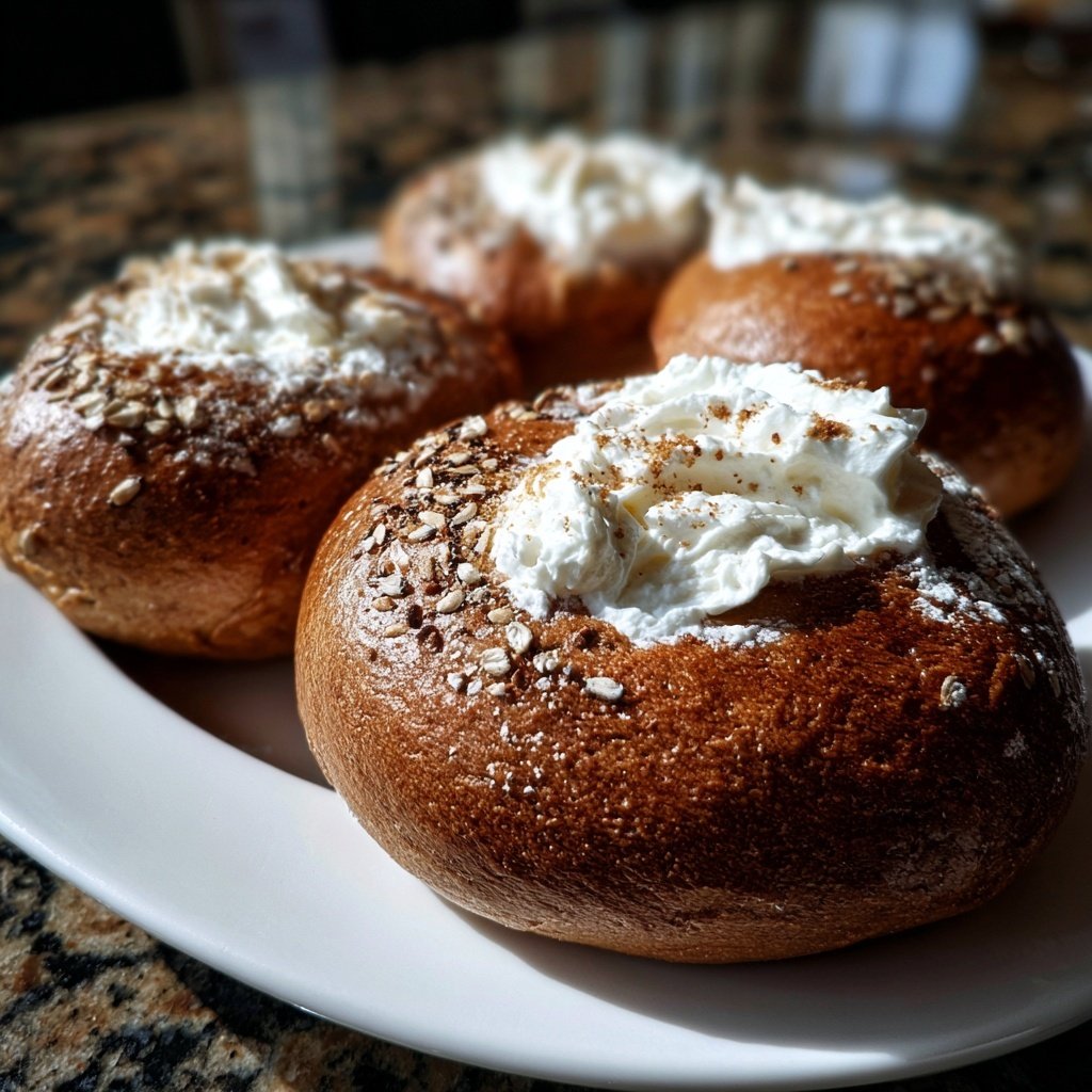 Protein Bagels With Greek Yogurt And Flour