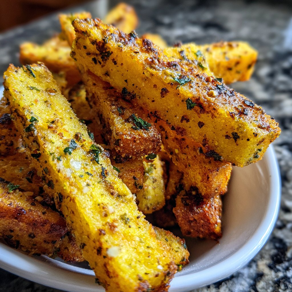 Crispy Polenta Veggie Fries