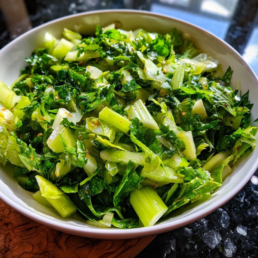 Celery Salad With Olive Oil