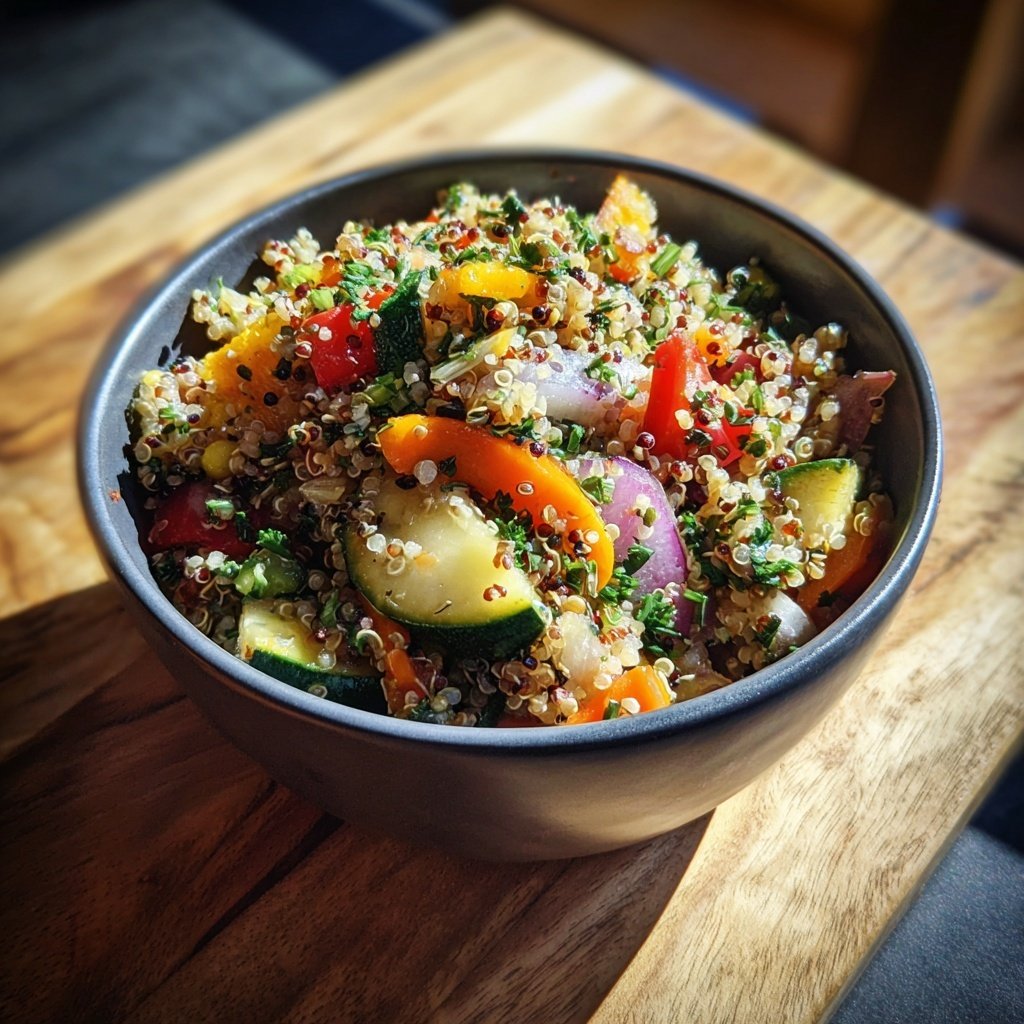 Vegetable Fried Quinoa