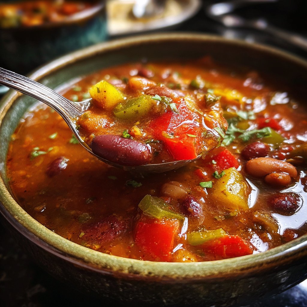 Healthy Crockpot Bean Stew