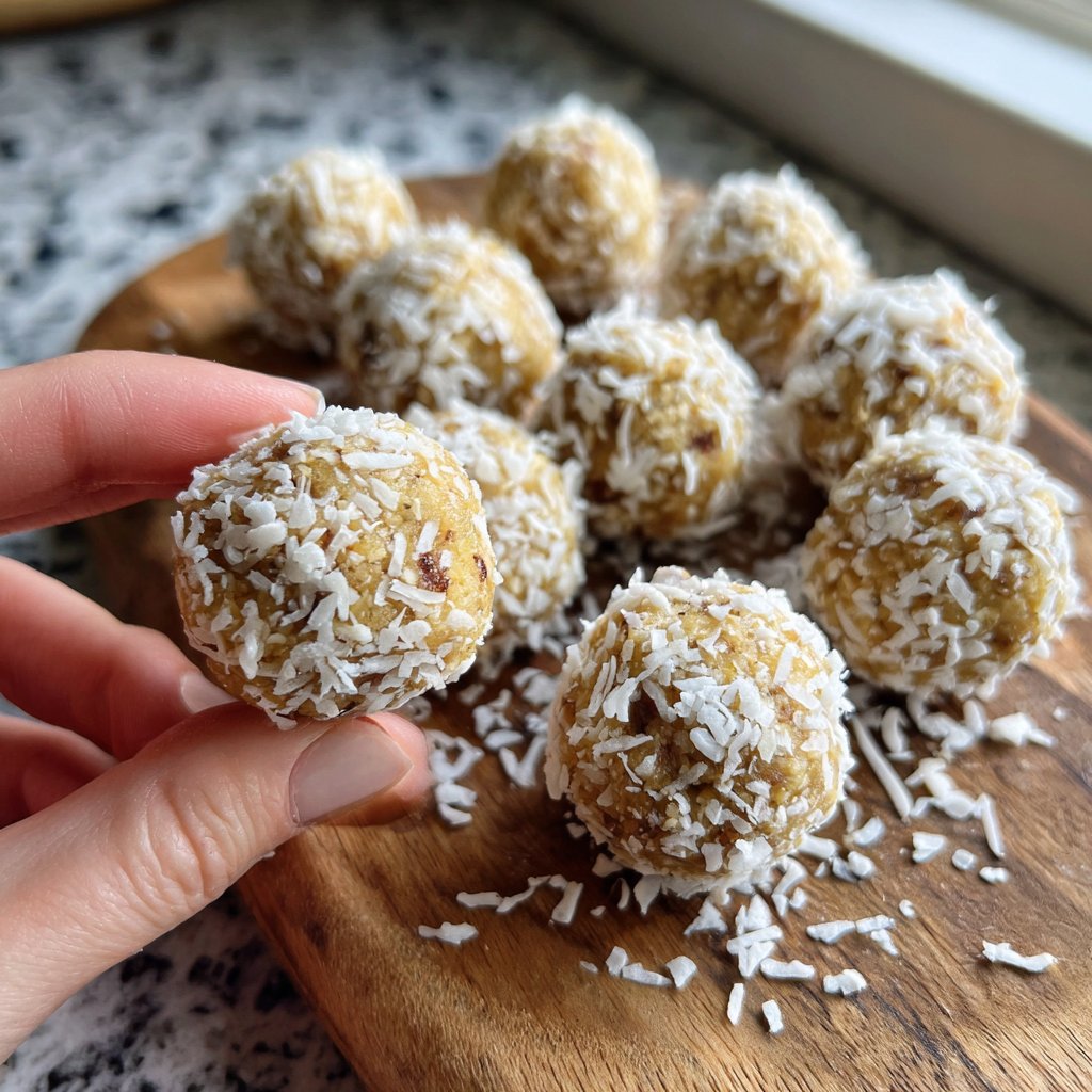 Vanilla Almond Protein Balls