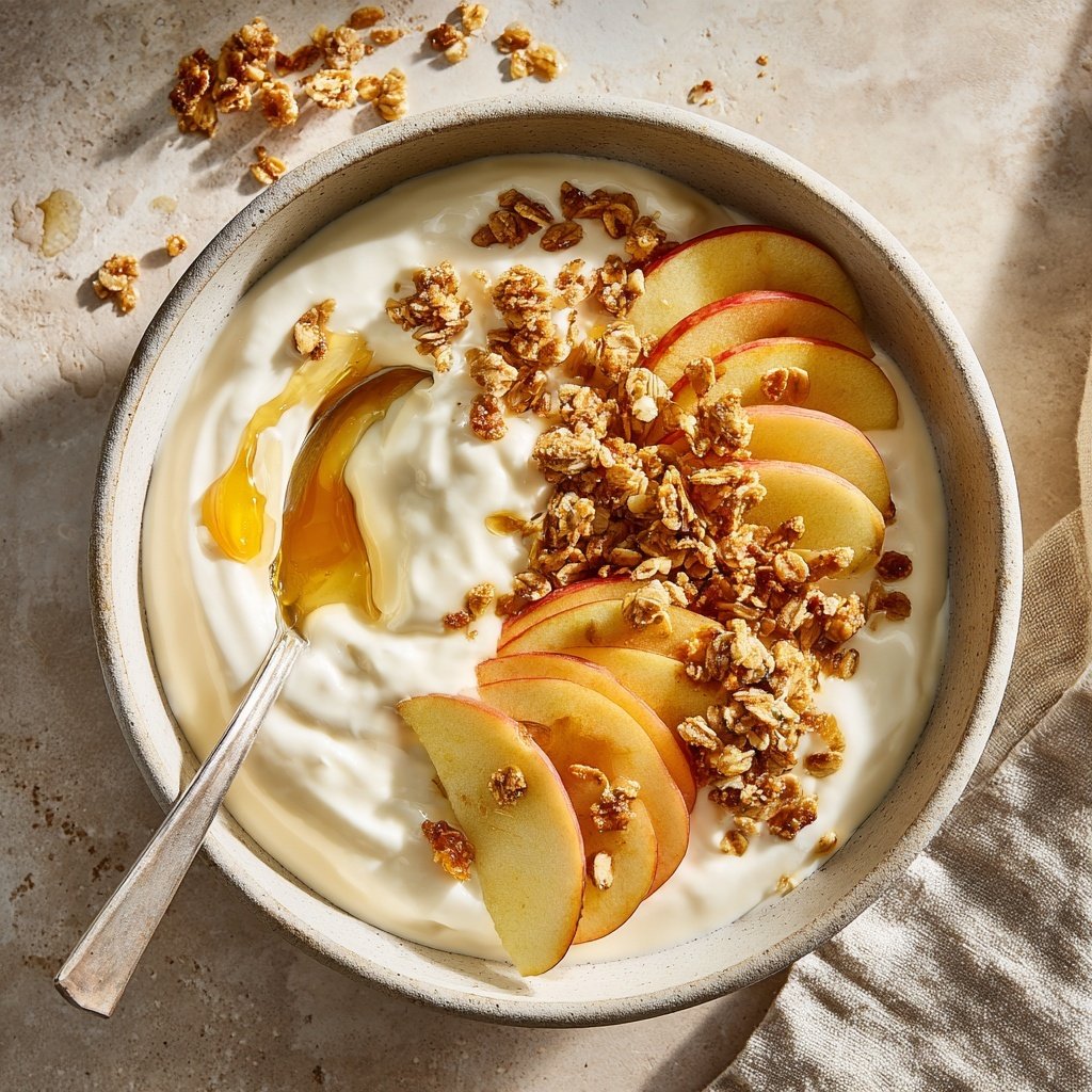 Apple Yogurt Breakfast Bowl