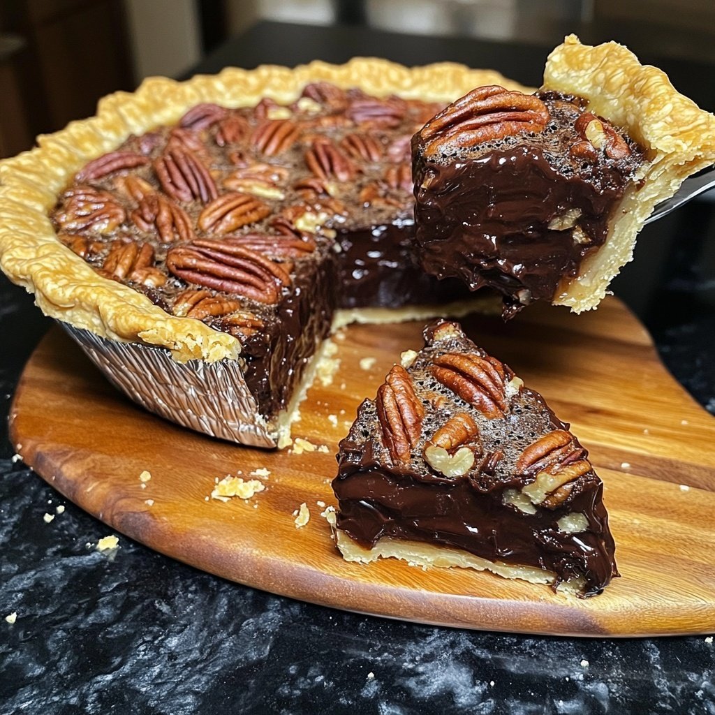 Rich & Decadent Texas Chocolate Pecan Pie (Homemade!)