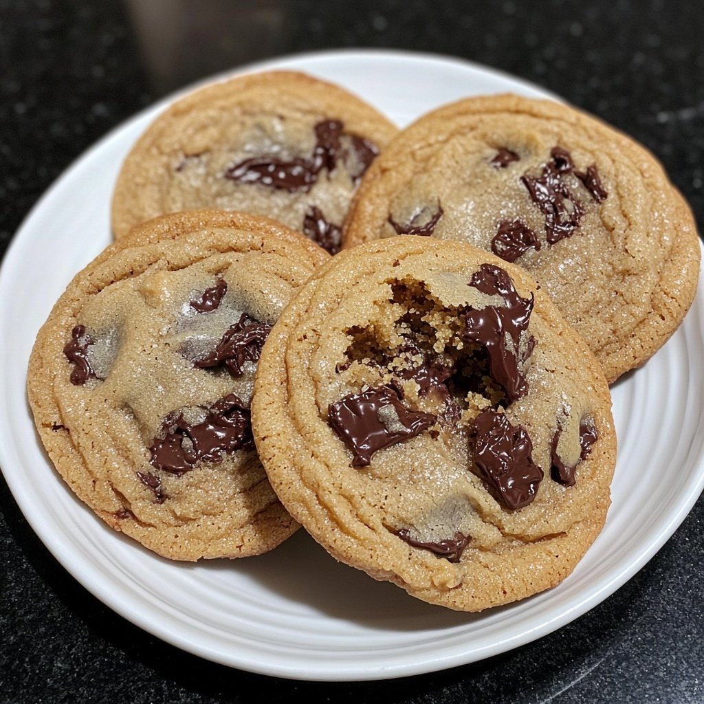 Bakery-Style Chocolate Chip Cookies