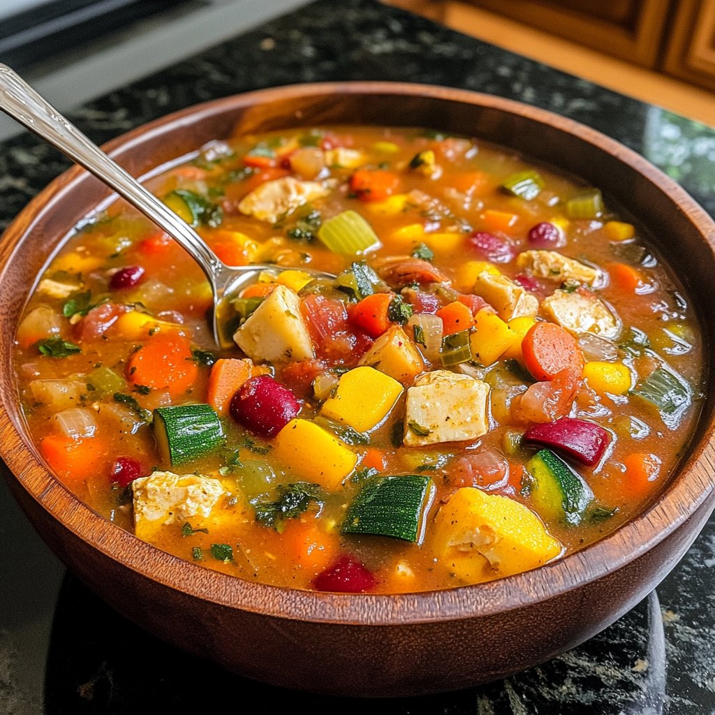 Healthy Crockpot Minestrone