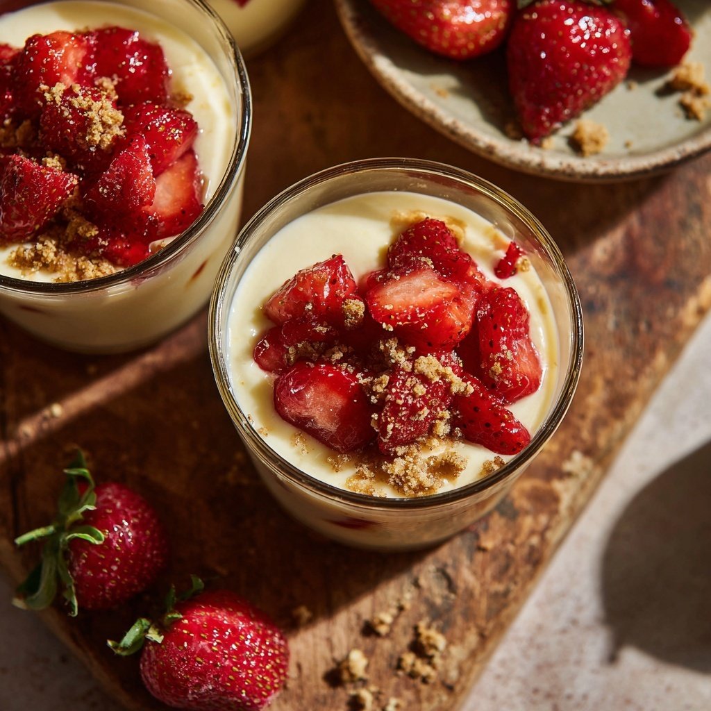 Strawberry Yogurt Breakfast Cups