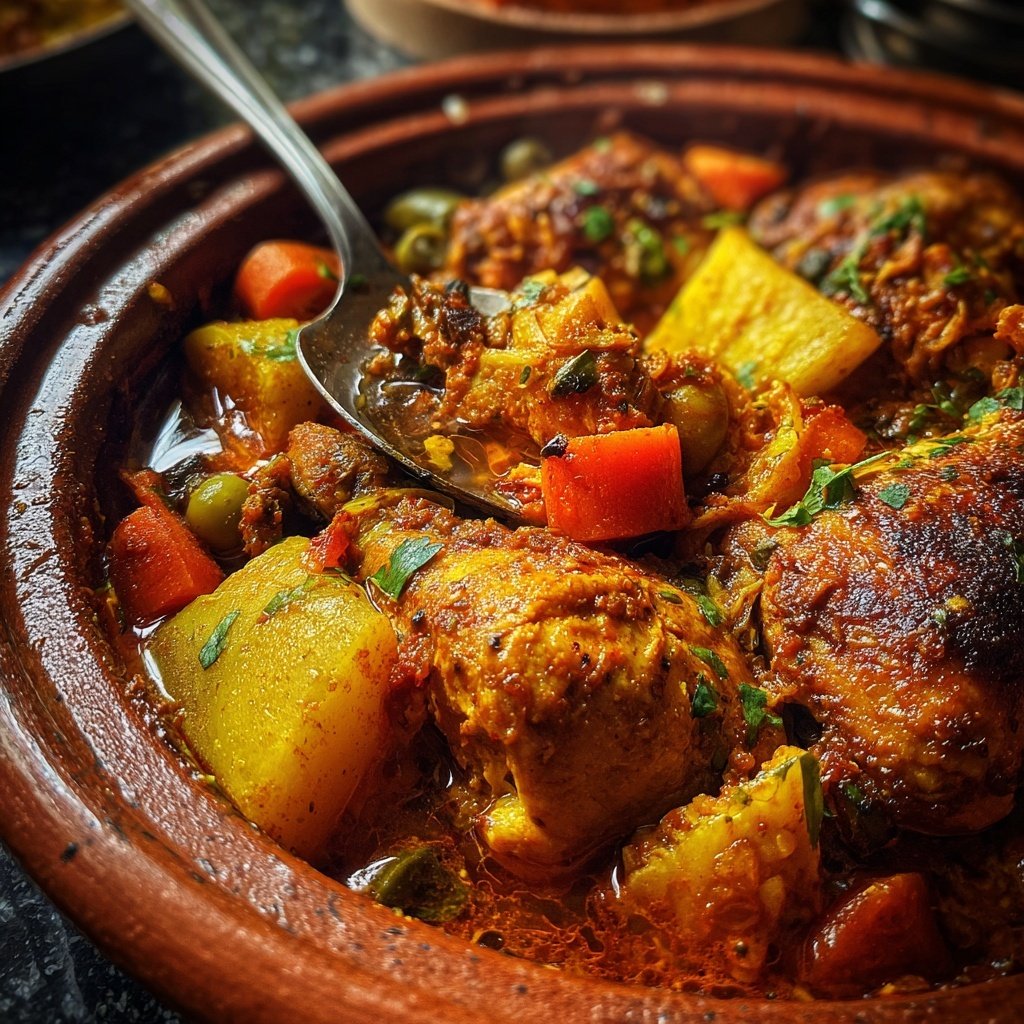 Global Flavors Moroccan Chicken Tagine