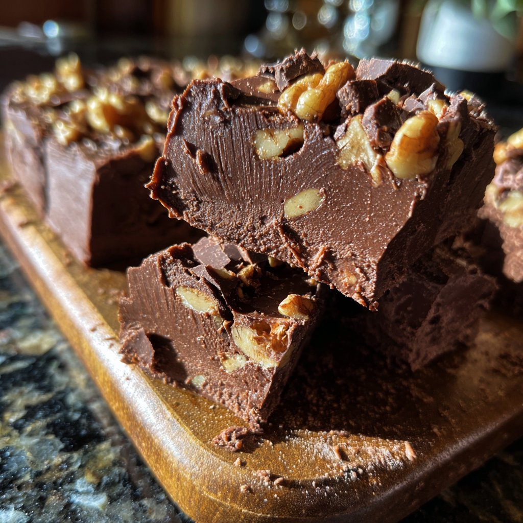 Chocolate Walnut Fudge