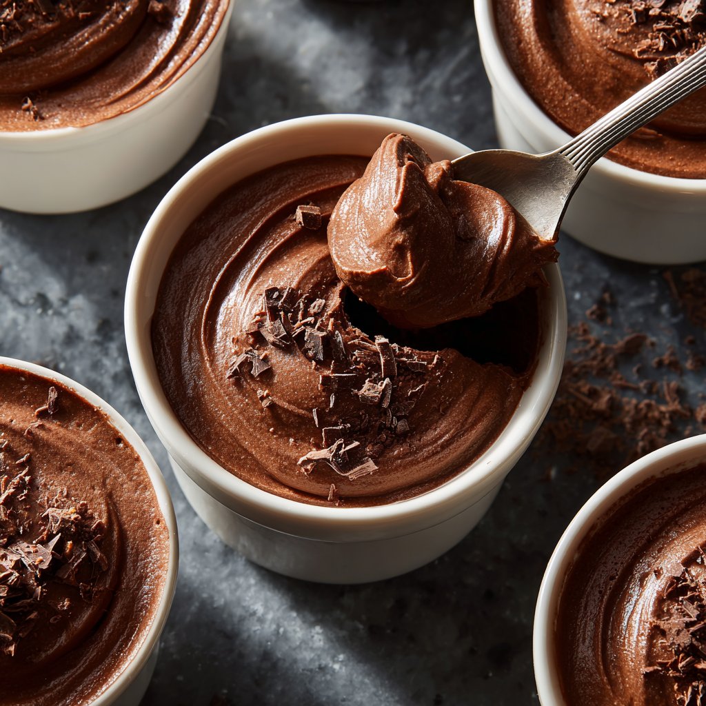 Creamy Chocolate Pudding Cups