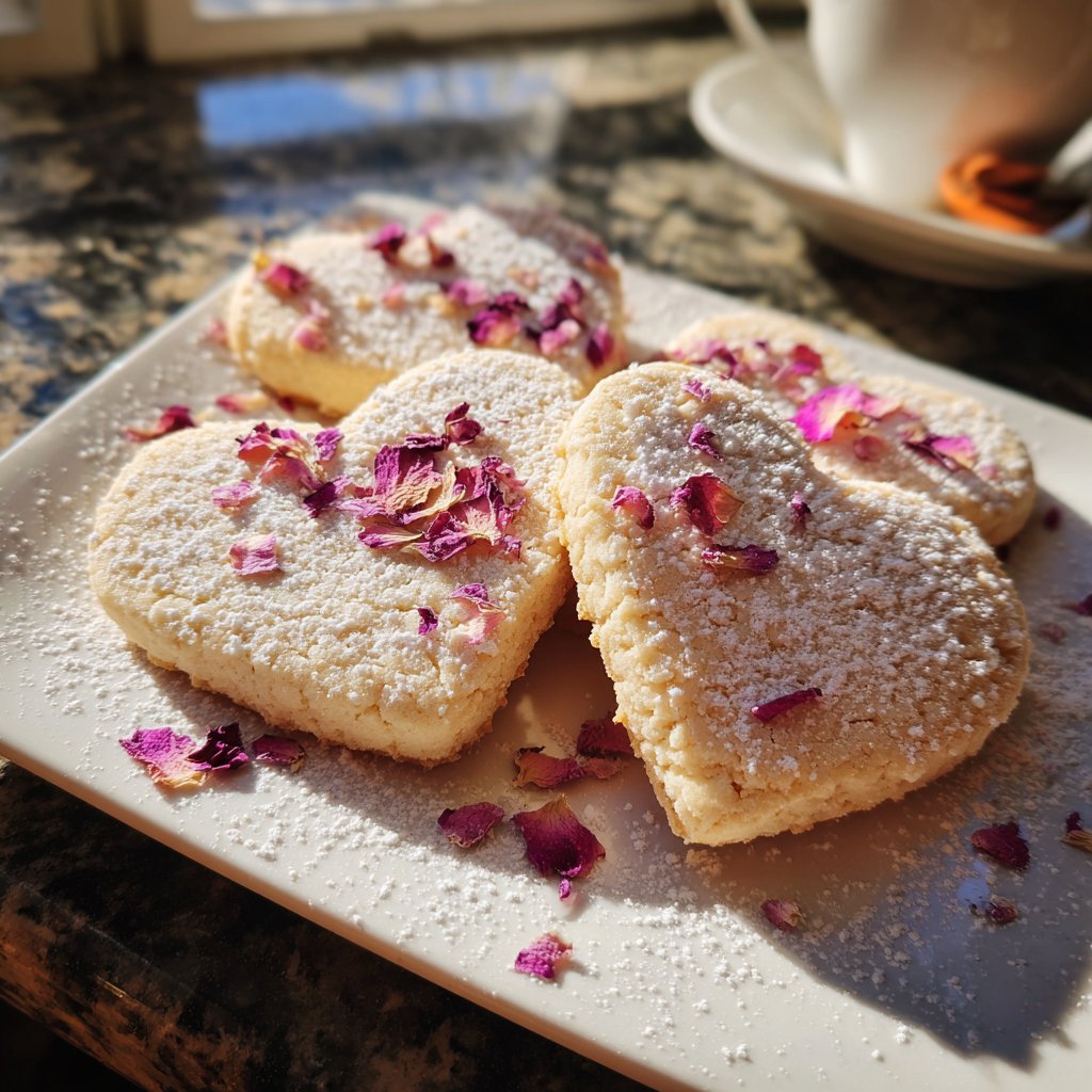 Rose-Infused Sugar Cookies