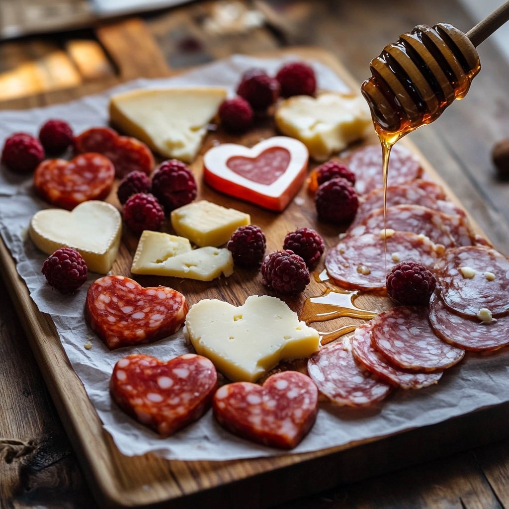 Valentines Charcuterie Board Easy