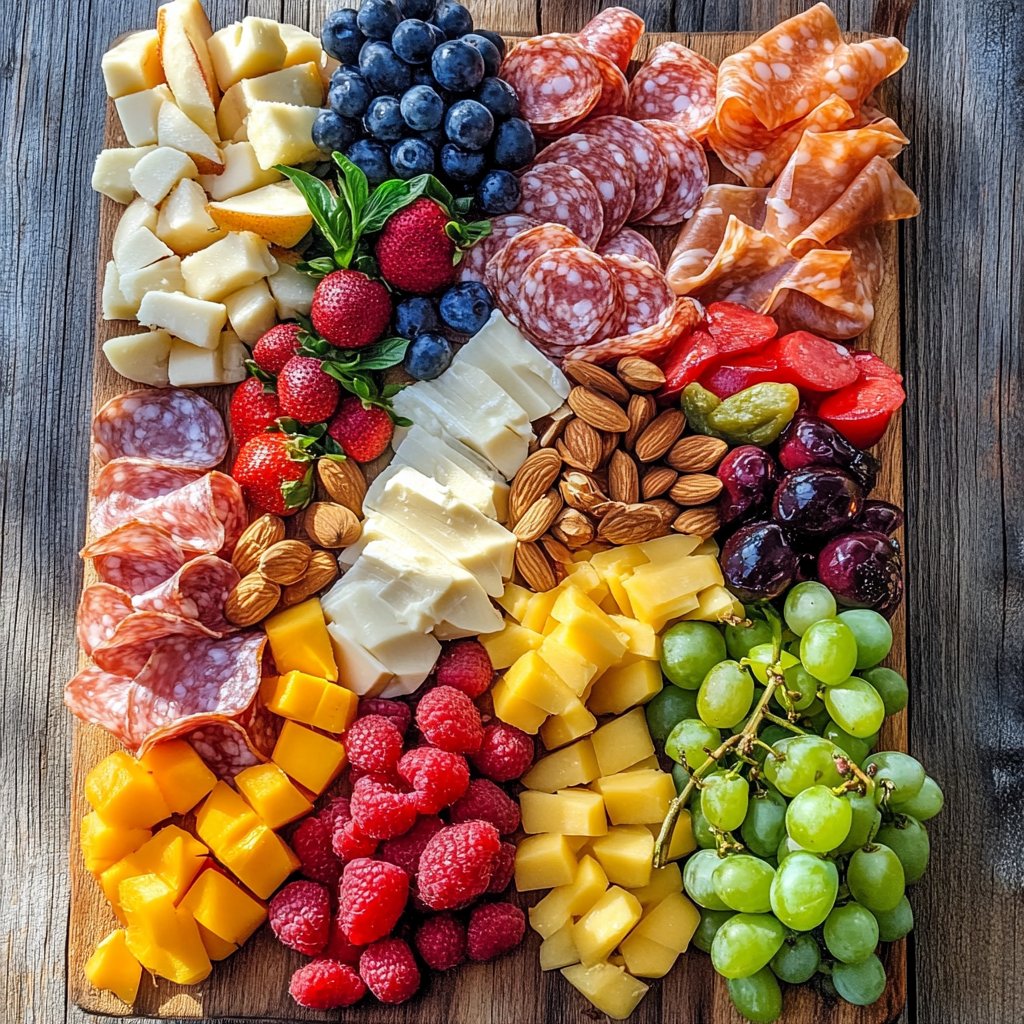 Super Bowl Charcuterie Board