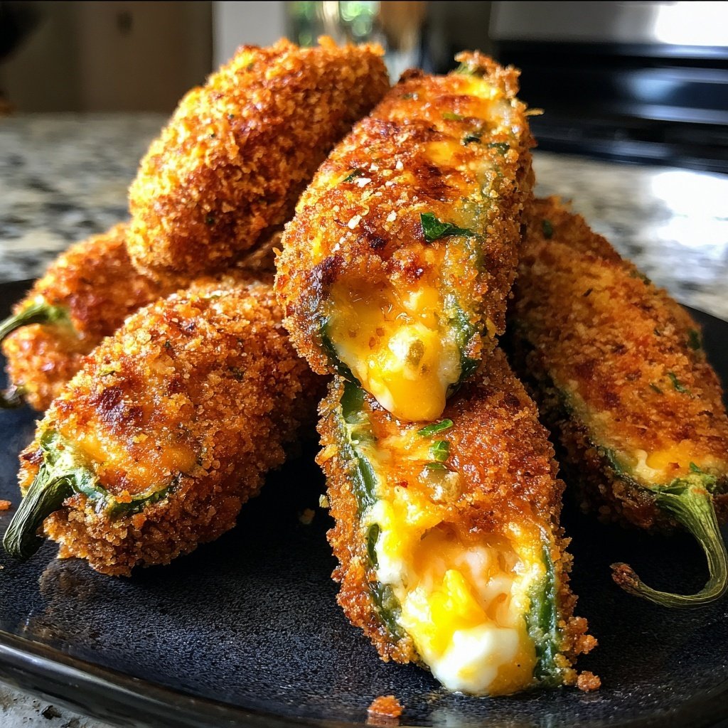 Jalapeno Poppers Stuffed with Corn