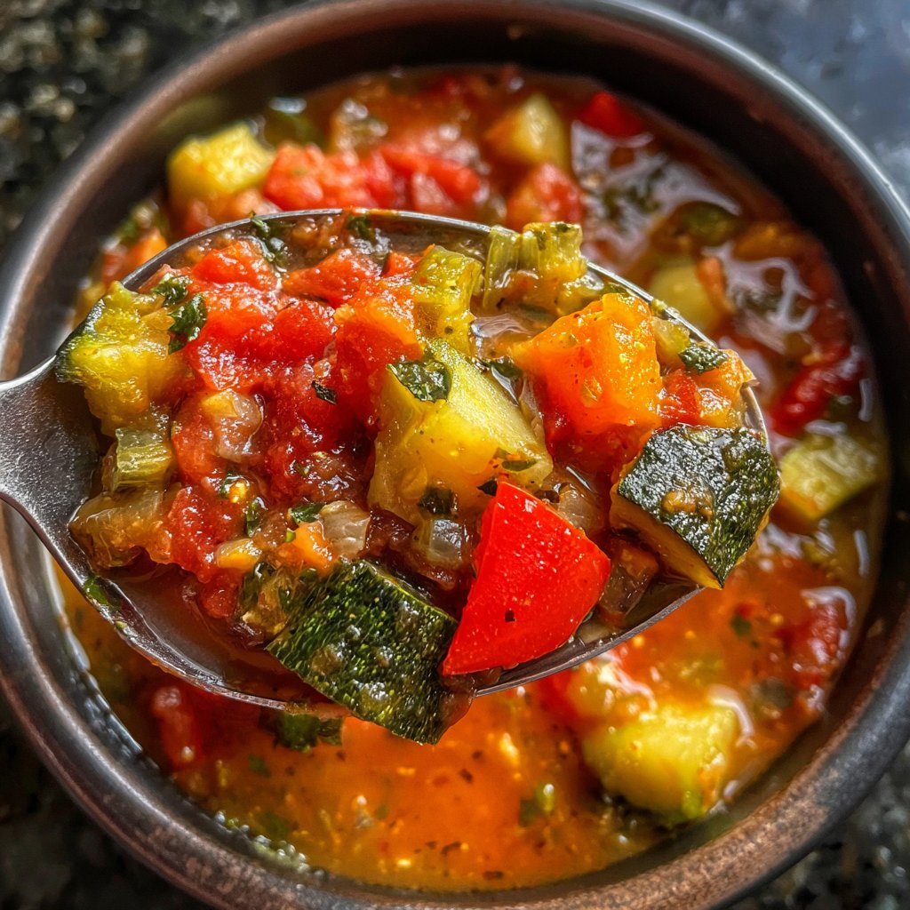 Healthy Crockpot Italian Vegetable Stew