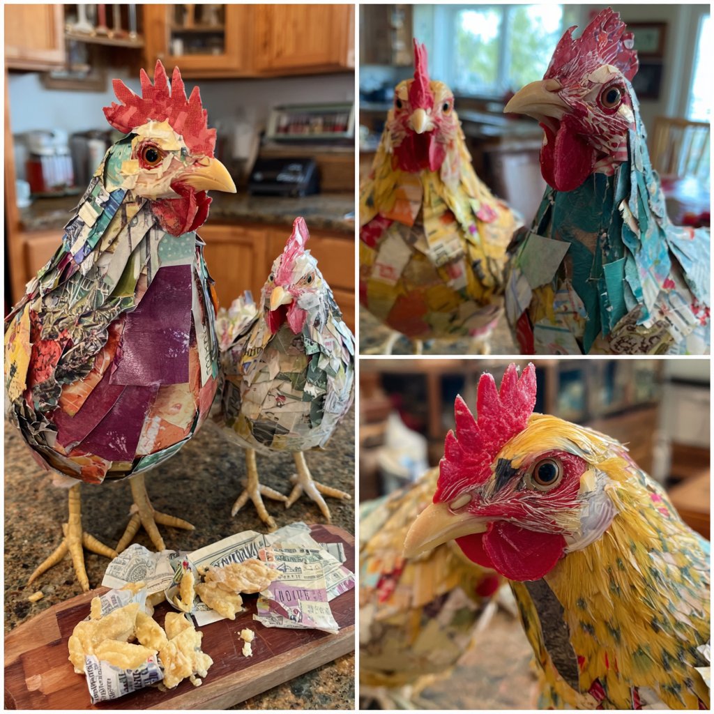 Chicken Run Ideas Using Recycled Materials